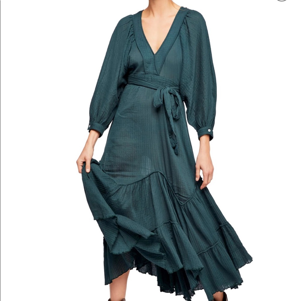 Free People “I Need to Know” Maxi Midi Dress